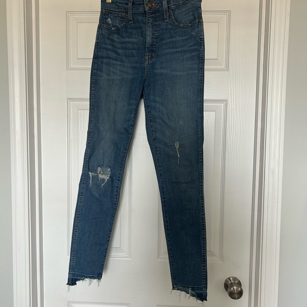 Curvy High-Rise Madewell Skinny Jeans
